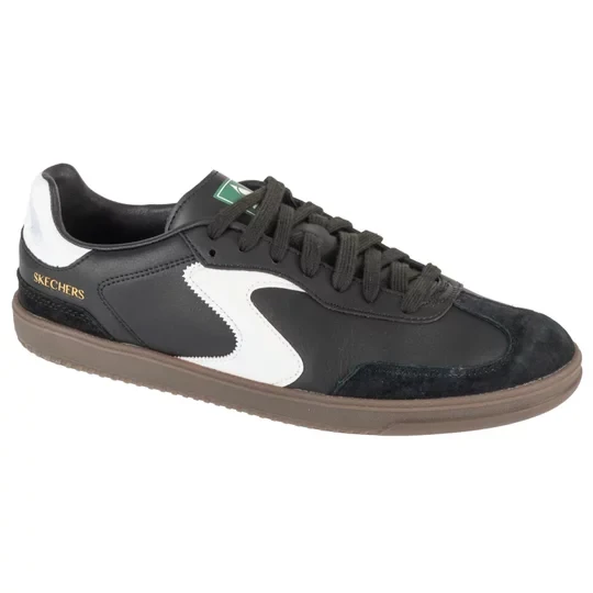 Zdjęcie produktu Skechers Hotshot - Pyke 254150-BKW, Męskie, Czarne, buty sneakers, skóra syntetyczna, rozmiar: 41