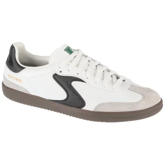 Zdjęcie produktu Skechers Hotshot - Pyke 254150-WBK, Męskie, Białe, buty sneakers, skóra syntetyczna, rozmiar: 42