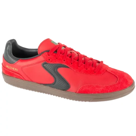 Zdjęcie produktu Skechers Hotshot - Roaver 254152-RDBK, Męskie, Czerwone, buty sneakers, skóra syntetyczna, rozmiar: 40