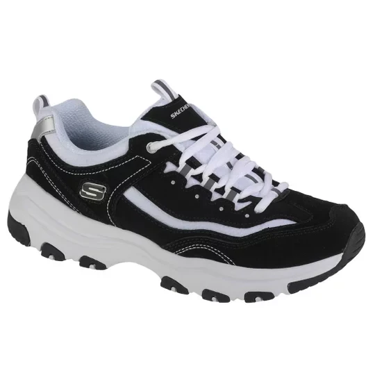 Zdjęcie produktu Skechers I-Conik 88888250-BKW, Damskie, Czarne, buty sneakers, skóra syntetyczna, rozmiar: 36