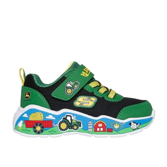 Zdjęcie produktu Skechers John Deere: Play Scene - Barn-Squad Buddies - Zielony / Czarny