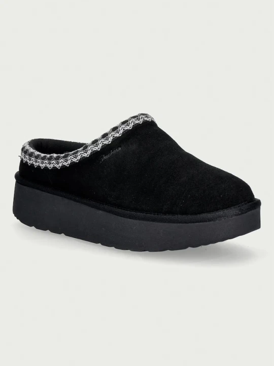 Zdjęcie produktu Skechers kapcie damskie zamszowe KEEP COZY - COZY CASCADE czarny