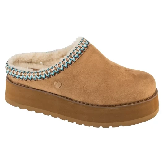 Zdjęcie produktu Skechers Keepsakes Hi-Rise - Just In 114610-CSNT, Damskie, Beżowe, kapcie, tkanina, rozmiar: 36