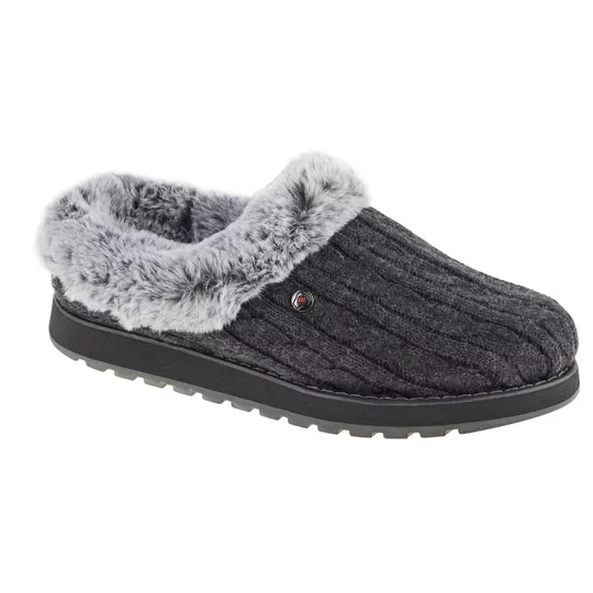Zdjęcie produktu Skechers Keepsakes - Ice Angel 31204-CCL, Damskie, Szare, kapcie, tkanina, rozmiar: 36