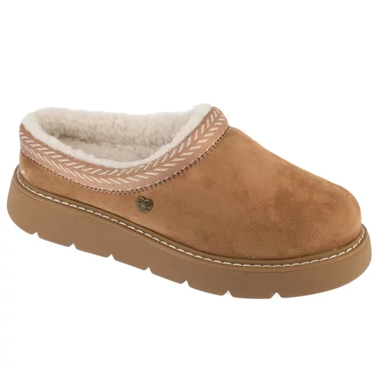 Zdjęcie produktu Skechers Keepsakes Lite - Cozy Fest 114769-CSNT, Damskie, Brązowe, kapcie, tkanina, rozmiar: 36