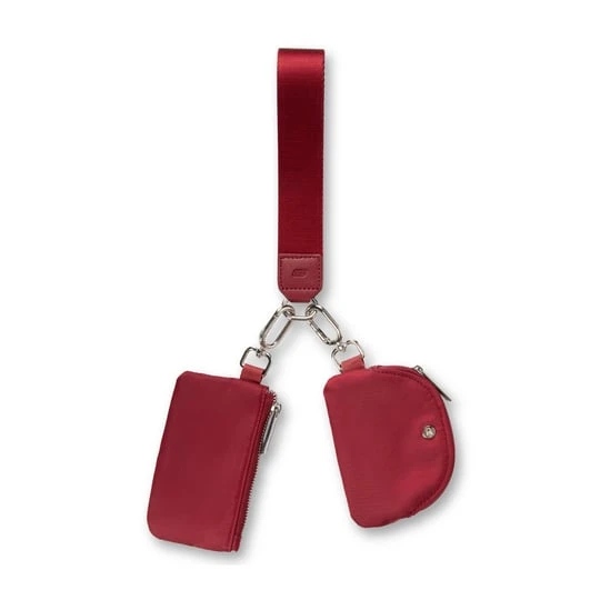 Zdjęcie produktu Skechers Keychain Double Pouch - Burgund