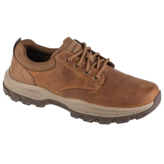 Zdjęcie produktu Skechers Knowlson - Leland 204920-DSRT, Męskie, Brązowe, buty sneakers, skóra licowa, rozmiar: 41