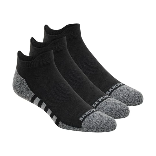 Zdjęcie produktu Skechers Lowcut Heel Tab Work skarpety - 3 Pack - Czarny