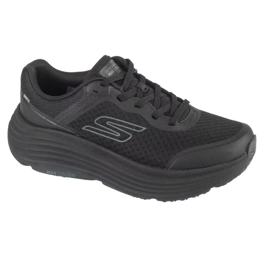 Zdjęcie produktu Skechers Max Cushioning Endeavour 129470-BBK, Damskie, Czarne, buty do biegania, tkanina, rozmiar: 36
