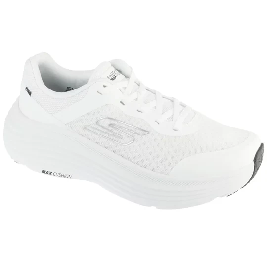 Zdjęcie produktu Skechers Max Cushioning Endeavour 129470-WBK, Damskie, Białe, buty do biegania, tkanina, rozmiar: 36