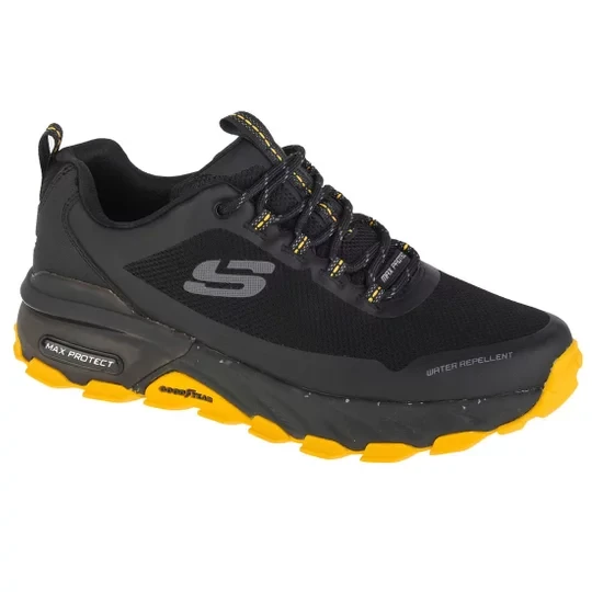 Zdjęcie produktu Skechers Max Protect-Liberated 237301-BKYL, Męskie, Czarne, buty sneakers, tkanina, rozmiar: 41