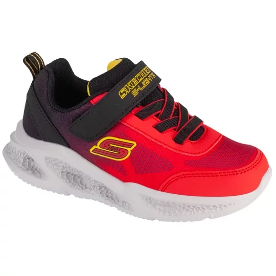 Zdjęcie produktu Skechers Meteor-Lights - Krendox 401495N-RDBK, Dla chłopca, Czerwone, buty sneakers, syntetyk, rozmiar: 22