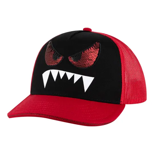 Zdjęcie produktu Skechers Monster Eyes Trucker Hat - Czerwony