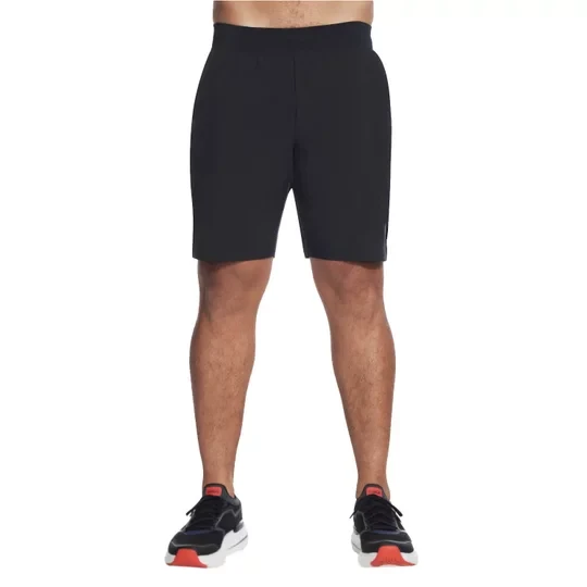 Zdjęcie produktu Skechers Movement Short M01SH22B-BLK, Męskie, Czarne, spodenki, poliester, rozmiar: L