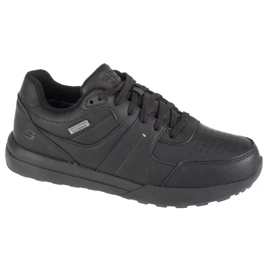 Zdjęcie produktu Skechers Netson - Gander 205236-BBK, Męskie, Czarne, półbuty, skóra licowa, rozmiar: 42