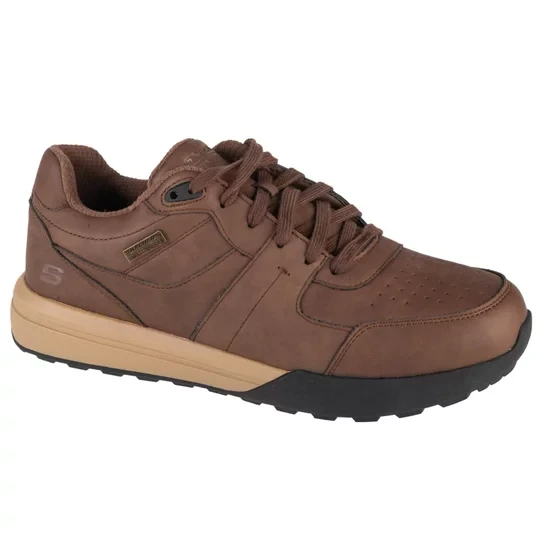 Zdjęcie produktu Skechers Netson - Gander 205236-BRN, Męskie, Brązowe, półbuty, skóra licowa, rozmiar: 42