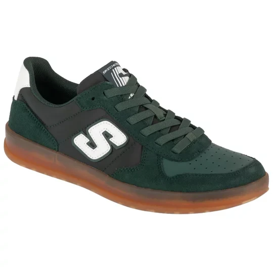 Zdjęcie produktu Skechers New Wave Cup - Calven 210961-GRN, Męskie, Zielone, buty sneakers, skóra zamszowa, rozmiar: 42, 5