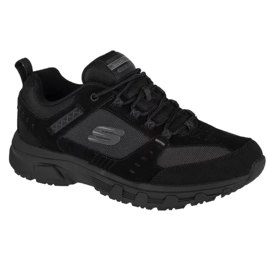 Zdjęcie produktu Skechers Oak Canyon 51893-BBK, Męskie, Czarne, buty sneakers, skóra zamszowa, rozmiar: 42, 5