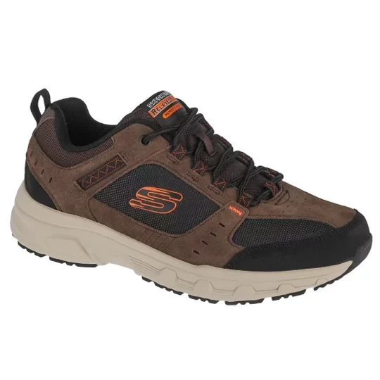 Zdjęcie produktu Skechers Oak Canyon 51893-CHBK, Męskie, Brązowe, buty sneakers, skóra zamszowa, rozmiar: 41