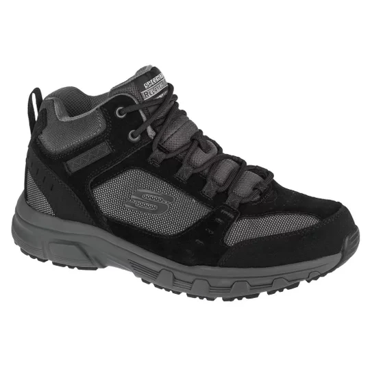 Zdjęcie produktu Skechers Oak Canyon - Ironhide 51895-BKCC, Męskie, Czarne, buty trekkingowe, skóra zamszowa, rozmiar: 42