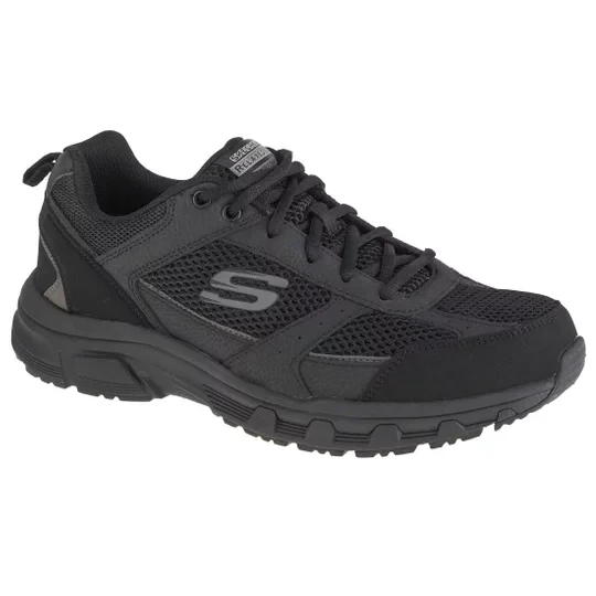 Zdjęcie produktu Skechers Oak Canyon-Verketta 51898-BBK, Męskie, Czarne, buty sneakers, skóra licowa, rozmiar: 43