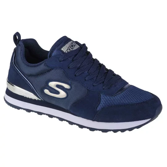 Zdjęcie produktu Skechers OG 85 - Gold'n Gurl 111-NVY, Damskie, Granatowe, buty sneakers, tkanina, rozmiar: 36