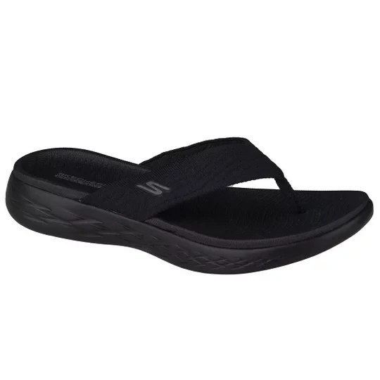 Zdjęcie produktu Skechers On The Go 600 Sunny 140037-BBK, Damskie, Czarne, japonki, tkanina, rozmiar: 36
