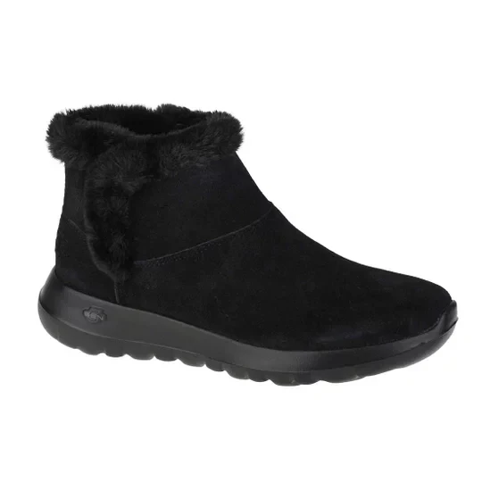 Zdjęcie produktu Skechers On The Go Joy Bundle Up 15501-BBK, Damskie, Czarne, buty zimowe, skóra zamszowa, rozmiar: 36