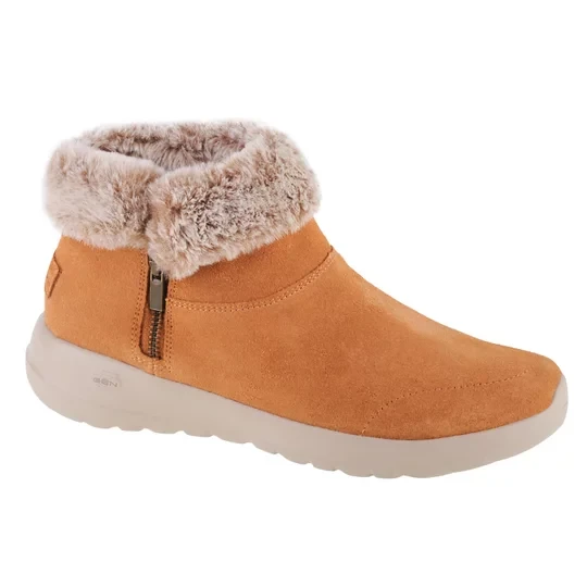 Zdjęcie produktu Skechers On The Go Joy-Savvy 144003-CSNT, Damskie, Brązowe, buty zimowe, skóra zamszowa, rozmiar: 36