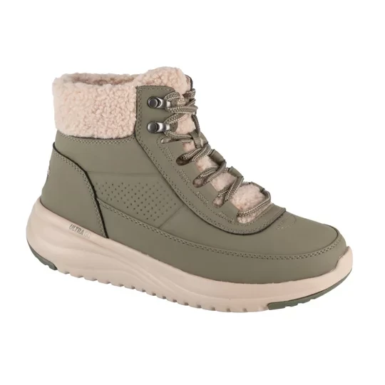 Zdjęcie produktu Skechers On-The-Go Stellar - Alpine Adventure 144756-OLV, Damskie, Zielone, buty zimowe, syntetyk, rozmiar: 36