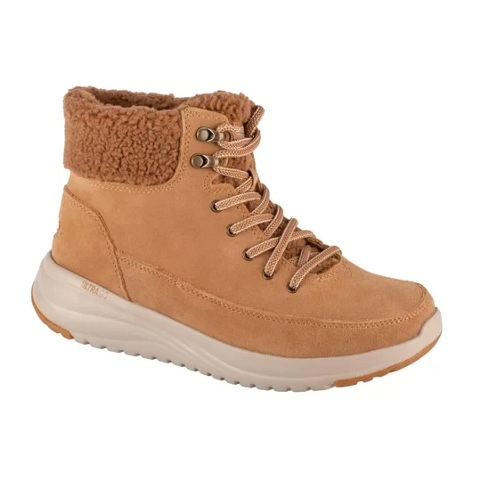 Zdjęcie produktu Skechers On-The-Go Stellar - Winterize 144770-BRN, Damskie, Brązowe, buty zimowe, skóra zamszowa, rozmiar: 36
