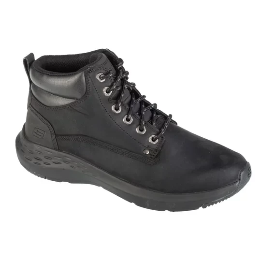 Zdjęcie produktu Skechers Parson - Ederic 205175-BLK, Męskie, Czarne, trzewiki, skóra naturalna, rozmiar: 41, 5