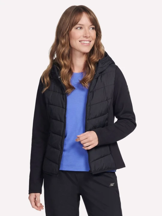 Zdjęcie produktu Skechers Performance Elite Cozy Fit Hooded Kurtka - Czarny