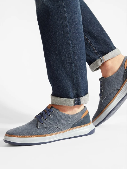 Zdjęcie produktu Skechers Półbuty Ederson 65981 / NVY Granatowy