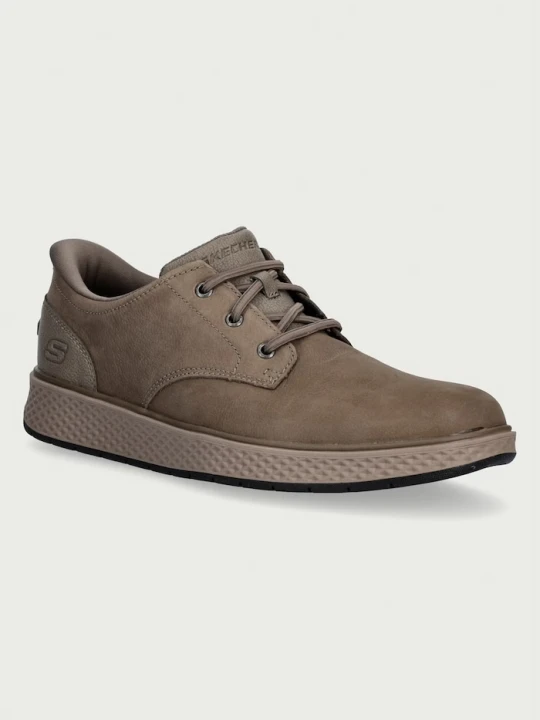 Zdjęcie produktu Skechers półbuty męskie nubukowe BURKETT - LONZO brązowy