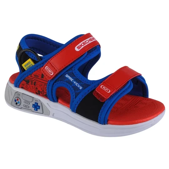 Zdjęcie produktu Skechers Power Splash 402264L-RDBL, Dla chłopca, Czerwone, sandały, syntetyk, rozmiar: 31