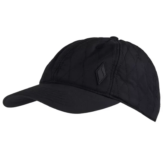 Zdjęcie produktu Skechers Quilted Diamond Cap SKCH3364-BLK, Męskie, Czarne, czapki z daszkiem, poliester, rozmiar: One size