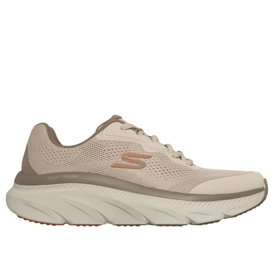 Zdjęcie produktu Skechers Relaxed Fit: D'Lux Walker 2.0 - Bravik - Szarobrazowy / Pomaranczowy