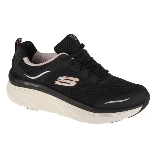 Zdjęcie produktu Skechers Relaxed Fit: D'Lux Walker - Infinite Motion 149023-BKPK, Damskie, Czarne, buty sneakers, tkanina, rozmiar: 37