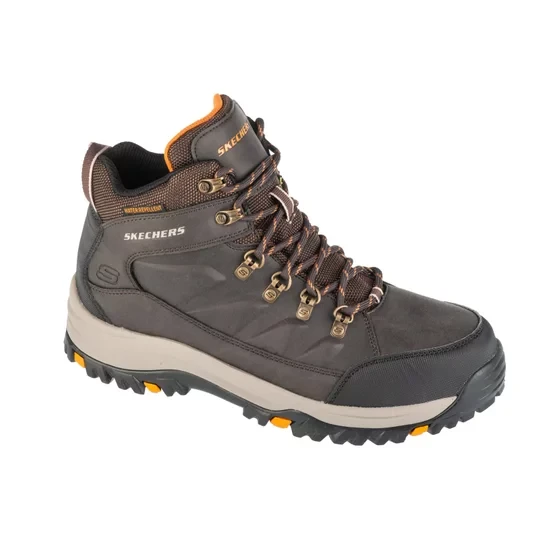 Zdjęcie produktu Skechers Relment-Daggett 204642-CHOC, Męskie, Brązowe, buty trekkingowe, skóra syntetyczna, rozmiar: 41