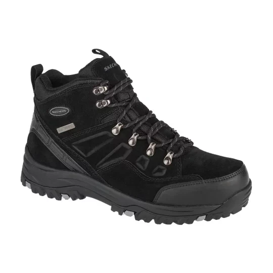 Zdjęcie produktu Skechers Relment-Pelmo 64869-BLK, Męskie, Czarne, buty trekkingowe, skóra zamszowa, rozmiar: 41