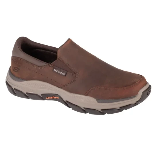 Zdjęcie produktu Skechers Respected - Calum 204480-CDB, Męskie, Brązowe, półbuty, skóra licowa, rozmiar: 40