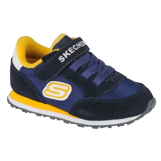 Zdjęcie produktu Skechers Retro Sneaks-Gorvox 97366N-NVGD, Dla chłopca, Granatowe, buty sneakers, tkanina, rozmiar: 20