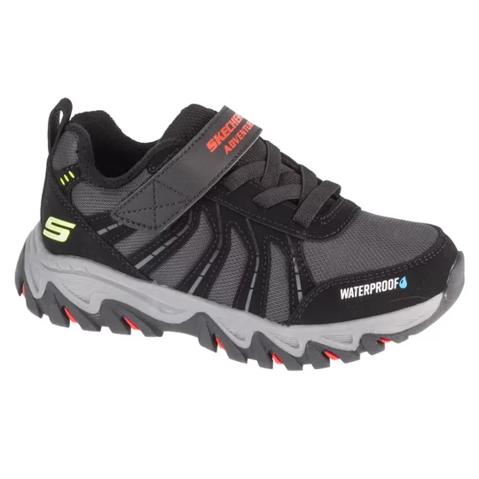 Zdjęcie produktu Skechers Rugged Ranger - Hydro Explorer 406411L-BKRD, Dla chłopca, Czarne, buty sneakers, skóra zamszowa, rozmiar: 29