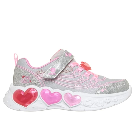 Zdjęcie produktu Skechers S-Lights: Enchanted Heart Lights - Srebrny / Wielokolorowy