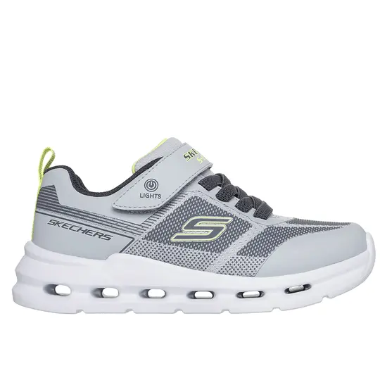 Zdjęcie produktu Skechers S-Lights: Glide-Step Lights - Szary/Limonkowy
