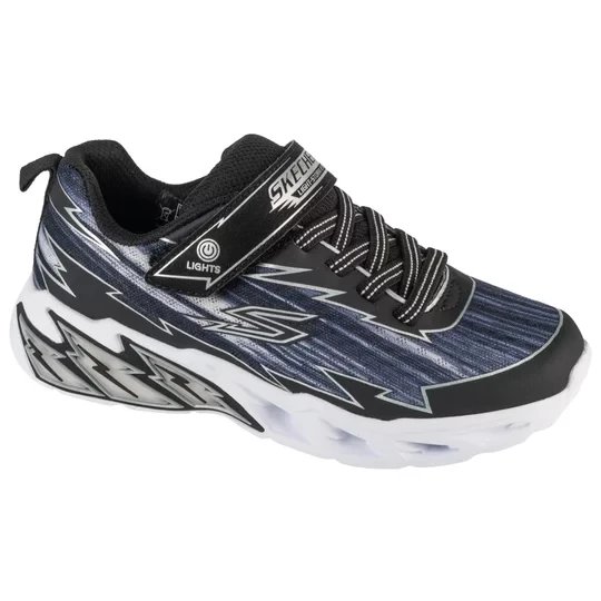 Zdjęcie produktu Skechers S-Lights: Light Storm 2.0 - Bolt Brights 400149L-BKGY, Dla chłopca, Czarne, buty sneakers, tkanina, rozmiar: 32