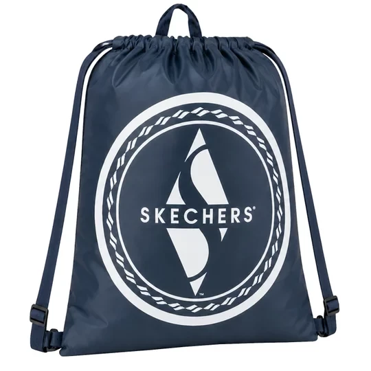 Zdjęcie produktu Skechers S Logo Cinch Bags SK90710-AST, Unisex, Czarne, worki, poliester, rozmiar: One size