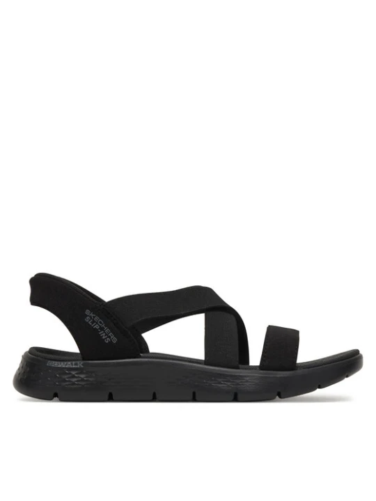 Zdjęcie produktu Skechers Sandały Go Walk Flex Sandal - Glimmer 141489/BBK Czarny