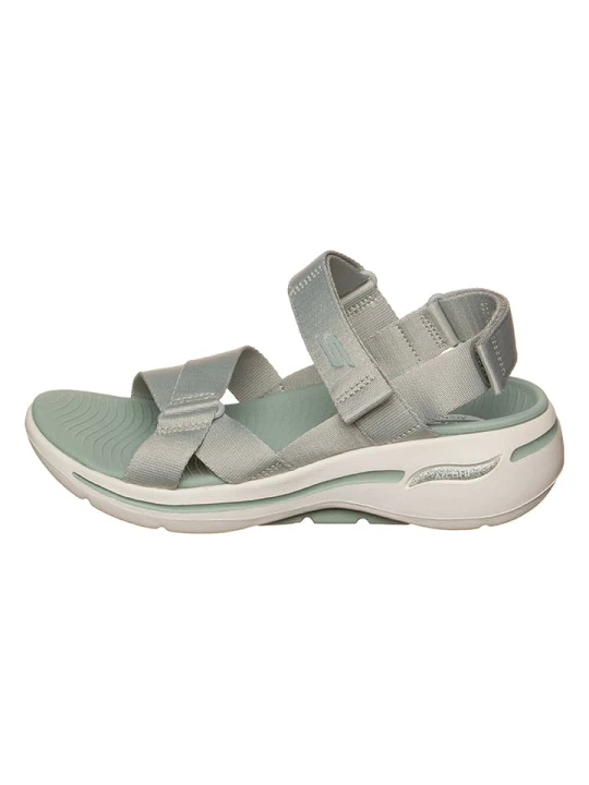 Zdjęcie produktu Skechers Sandały "Go Walk" w kolorze szarym rozmiar: 36